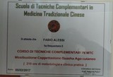 Diploma Fabio Alessi Medicina Cinese