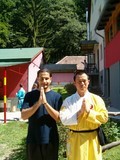 Maestro Fabio Alessi  - Maestro Shi Xing Hong - Shaolin